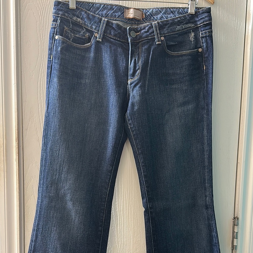 PAIGE Flare Leg Jeans